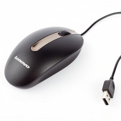 Lenovo M3803 1000 DPI USB Wired Optical Mouse - Black Lenovo M3803 1000 DPI USB Wired Optical Mouse - Black