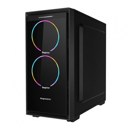 AMD Ryzen 3 2200G Radeon RX Vega 8 Graphics Processor + Segotep HALO 6 Micro ATX Gaming Casing + TeamGroup T-FORCE 8GB DDR4 2400 RGB RAM + 120GB SATA SSD + 500GB SATA HDD + Gigabyte GA-AB350M-Gaming 3 Motherboard + AVF Gaming Freak The Rage 750W