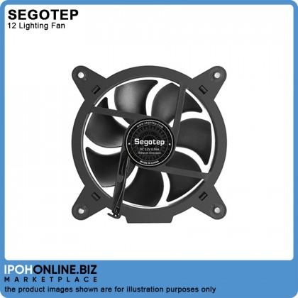 Segotep Lighting 12cm CPU Cooler Cooling With Magic RGB Fan - Black Segotep Lighting 12cm CPU Cooler Cooling With Magic RGB Fan - Black