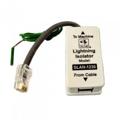 CAL-LAB SLAN-1236 LAN RJ45 10/100Mbps Cable Lightning Isolator Protector