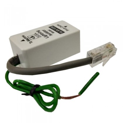 CAL-LAB SLAN-1236 LAN RJ45 10/100Mbps Cable Lightning Isolator Protector