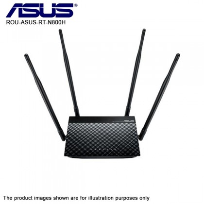 Asus RT-N800HP N800 High Power Dual Core CPU WiFi Gigabit Router / AP / Range Extender - Fiber Unifi