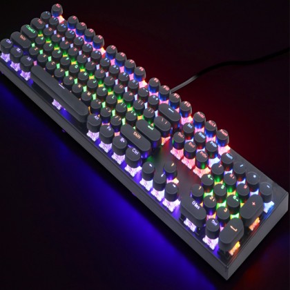 K-SNAKE G100 Punk RGB Mechanical Gaming Keyboard - Black