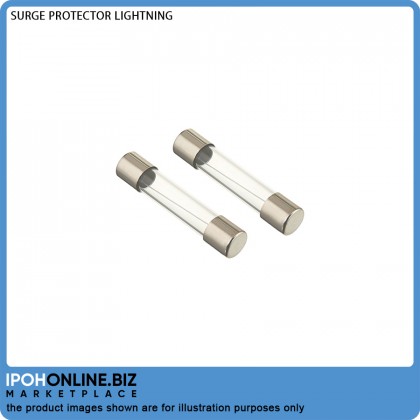 3P RJ11 Telephone Surge Protector Lightning Arrestor Fuse Replacement + FOC Fuse x2