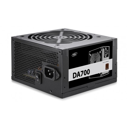Deepcool DA700 80 Plus Bronze Certified 700W Power Supply PSU with Intelligent Fan
