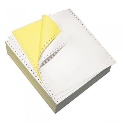 SONOFORM  9.5 x 11 Inch 2PLY NCR Letter Computer Form 1000 Fans - Red Box