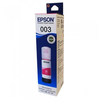 Genuine Epson 003 C13T00V300 65ml for L3100 3110 3150 Magenta Ink Bottle Genuine Epson 003 C13T00V300 65ml for L3100 3110 3150 Magenta Ink Bottle