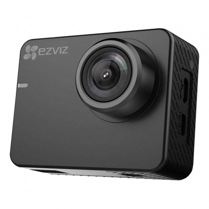 EZVIZ S2 Action + Dash 1080p 60fps Waterproof Camera with Wi-Fi Bluetooth CS-SP206 Grey - FOC 16GB Micro SD