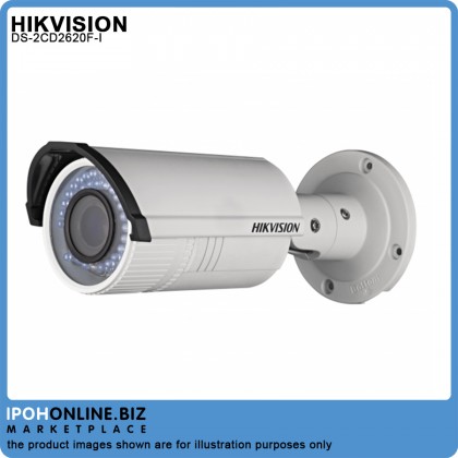 Hikvision DS-2CD2620F-I 2MP (2.8-12mm) VF IR Bullet Network Camera