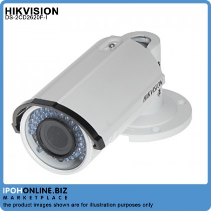 Hikvision DS-2CD2620F-I 2MP (2.8-12mm) VF IR Bullet Network Camera