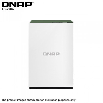 Qnap TS-228A 2-bay Home & Soho Turbo USB 3.0 ARM Quad-core 1.4GHz With 1GB DDR4 RAM NAS