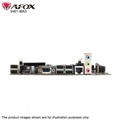 AFOX IH61-MA5 Intel H61 LGA 1155 DDR3 USB 2.0 VGA HDMI MicroATX Motherboard AFOX IH61-MA5 Intel H61 LGA 1155 DDR3 USB 2.0 VGA HDMI MicroATX Motherboard