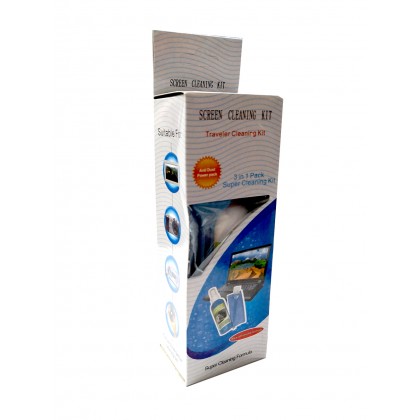3 in 1 Pack Traveller Super Cleaning Kit
