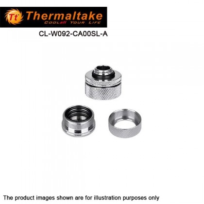 Thermaltake CL-W092-CA00SL-A G14 16mm OD Compression - Chrome