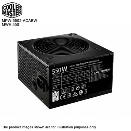 Cooler Master MWE 550 80 PLUS 230V Certified Power Supply