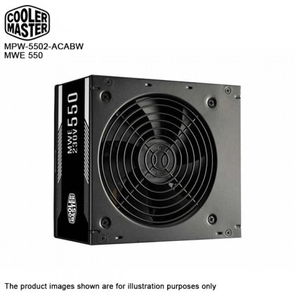 Cooler Master MWE 550 80 PLUS 230V Certified Power Supply