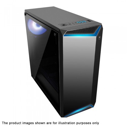 AVF Gaming Freak FLUX K12G Premium Middle Tower Case M-ATX/ATX Tempered Glass Edition