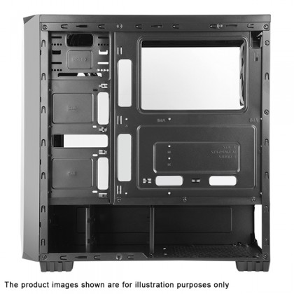 AVF Gaming Freak FLUX K12G Premium Middle Tower Case M-ATX/ATX Tempered Glass Edition