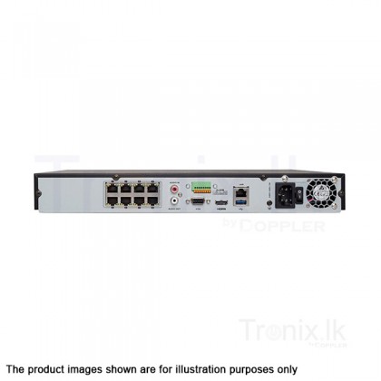 Hikvision DS-7608NI-K2/8P 8CH Embeded Plug & Play 4K poe Network Video Recorder