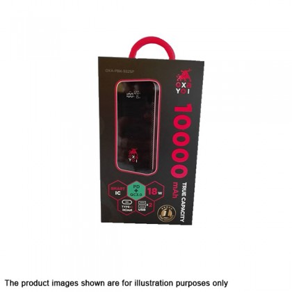 OXAYOI 18W 10000mAh PD + Qualcomm 3.0 Ultra Fast Charger Type C Power Bank OXA-PBK-932SP