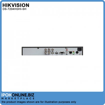 Hikvision DS-7204HGHI-SH 4 Channel Turbo HD 720P TVI CCTV DVR - Refurbish