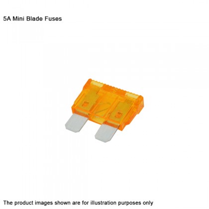 Auto Fuses Automotive 5A Standard Blade Plugin Fuses - 10 pcs Auto Fuses Automotive 5A Standard Blade Plugin Fuses - 10 pcs