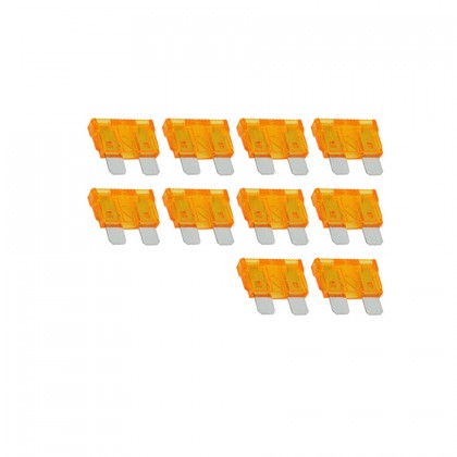 Auto Fuses Automotive 5A Standard Blade Plugin Fuses - 10 pcs Auto Fuses Automotive 5A Standard Blade Plugin Fuses - 10 pcs