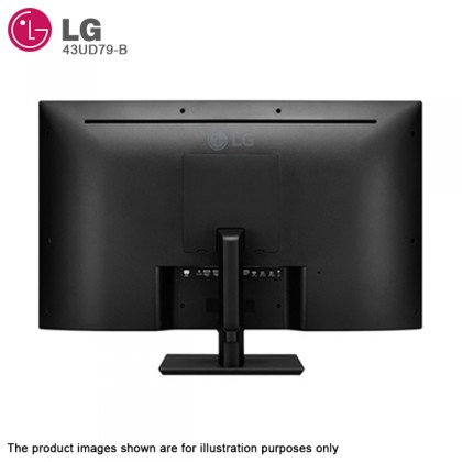 LG 43UD79-B 43 inch Class 4K UHD 4x HDMI DP USB-C Screen Split PIP IPS LED Monitor