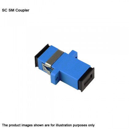 SC Singlemode 1 Core Join Coupler (SC SM Fiber Extend Blue Coupler)