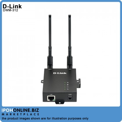 D-Link DWM-312 Dual-SIM 4G LTE M2M VPN Router 
