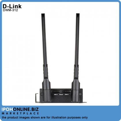 D-Link DWM-312 Dual-SIM 4G LTE M2M VPN Router 