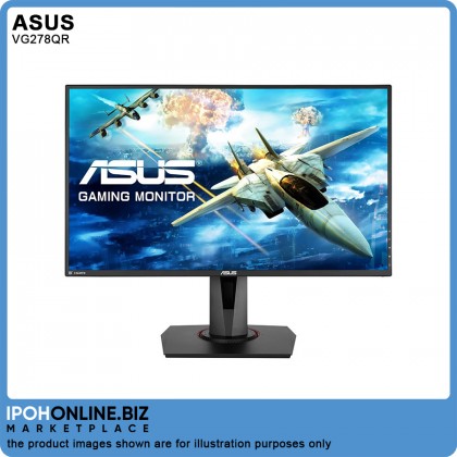 Asus VG278QR 27 Inch Full HD 0.5ms 165Hz G-SYNC Compatible FreeSync HDMI DP DVI Gaming Monitor Asus VG278QR 27 Inch Full HD 0.5ms 165Hz G-SYNC Compatible FreeSync HDMI DP DVI Gaming Monitor