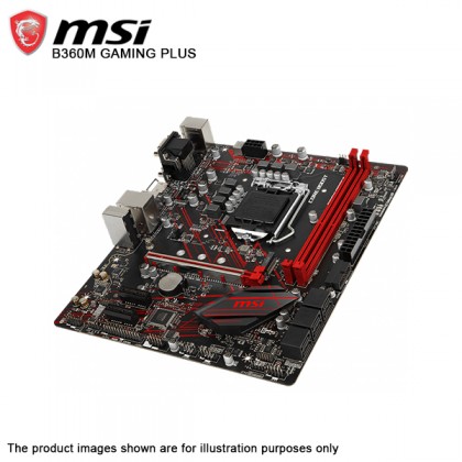 MSI B360M GAMING PLUS Intel B360 9th 8th Gen LGA 1151 DVI VGA HDMI M.2 DDR4 Optane USB 3.1 Micro ATX Motherboard MSI B360M GAMING PLUS Intel B360 9th 8th Gen LGA 1151 DVI VGA HDMI M.2 DDR4 Optane USB 3.1 Micro ATX Motherboard