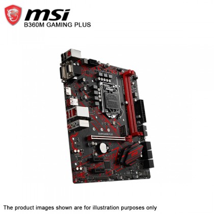 MSI B360M GAMING PLUS Intel B360 9th 8th Gen LGA 1151 DVI VGA HDMI M.2 DDR4 Optane USB 3.1 Micro ATX Motherboard MSI B360M GAMING PLUS Intel B360 9th 8th Gen LGA 1151 DVI VGA HDMI M.2 DDR4 Optane USB 3.1 Micro ATX Motherboard