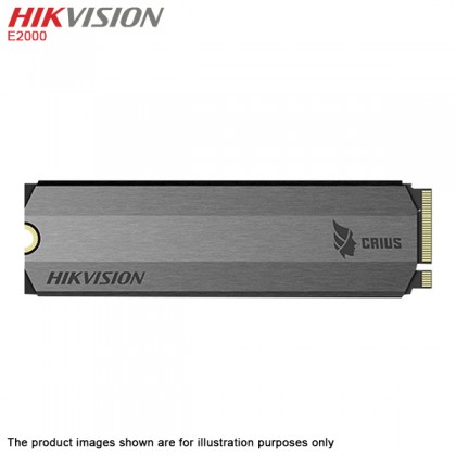 Hikvision E2000 512GB M.2 2280 Up To 3500MB/s Read Speed PCIe NVMe Gen 3x4 Crius Series SSD Hikvision E2000 512GB M.2 2280 Up To 3500MB/s Read Speed PCIe NVMe Gen 3x4 Crius Series SSD