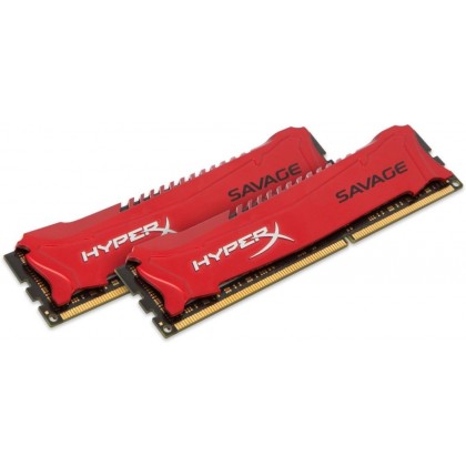 Kingston HyperX SAVAGE 8GB DDR3 Kit (2x4GB) 1866MHz RED