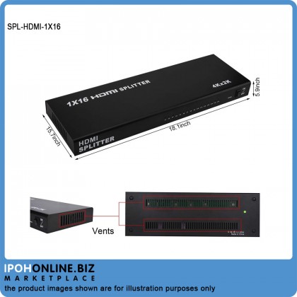 1 in 16 Out UHD Adapter HDMI SPLITTER Support 4Kx2K 3D Full HD-up to 3840x2160/30Hz 1 in 16 Out UHD Adapter HDMI SPLITTER Support 4Kx2K 3D Full HD-up to 3840x2160/30Hz