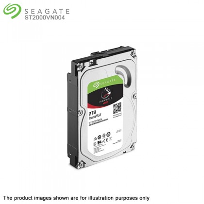 Asustor AS1002T V2 Dual Core 2-Bay Personal Cloud NAS Storage Server + 2TB Seagate IronWolf NAS HDD x 1