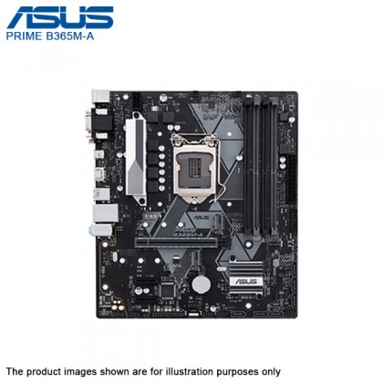 Asus Prime B365M-A Intel 9th 8th B365 LGA 1151 DDR4 DVI VGA HDMI M.2 OPTANE Ready Micro ATX motherboard with Aura Sync RGB header Asus Prime B365M-A Intel 9th 8th B365 LGA 1151 DDR4 DVI VGA HDMI M.2 OPTANE Ready Micro ATX motherboard with Aura Sync RGB header