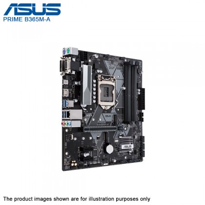 Asus Prime B365M-A Intel 9th 8th B365 LGA 1151 DDR4 DVI VGA HDMI M.2 OPTANE Ready Micro ATX motherboard with Aura Sync RGB header Asus Prime B365M-A Intel 9th 8th B365 LGA 1151 DDR4 DVI VGA HDMI M.2 OPTANE Ready Micro ATX motherboard with Aura Sync RGB header