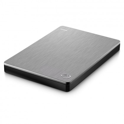 Seagate Backup Plus Slim 1TB Portable External Hard Drive with 200GB of Cloud Storage (Silver) - Free Seagate Pouch !!!    