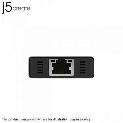J5 Create JUH470 USB 3.0 Multi-Adapter Gigabit Ethernet & 3-Port USB 3.0 Hub