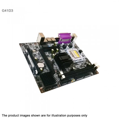 Winnfox G41D3 Intel G41 LGA 775 DDR3 VGA LPT Micro ATX Motherboard