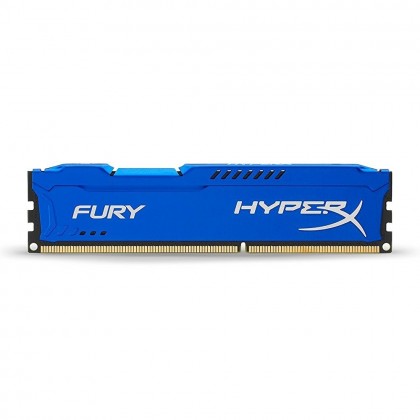 Kingston HyperX Fury 8GB 1600MHz DDR3 DIMM - BLUE