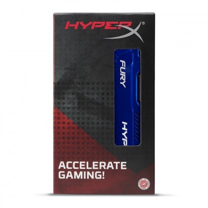 Kingston HyperX Fury 8GB 1600MHz DDR3 DIMM - BLUE