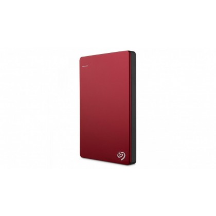 Seagate Backup Plus Slim 1TB Portable External Hard Drive with 200GB of Cloud Storage (Red)  