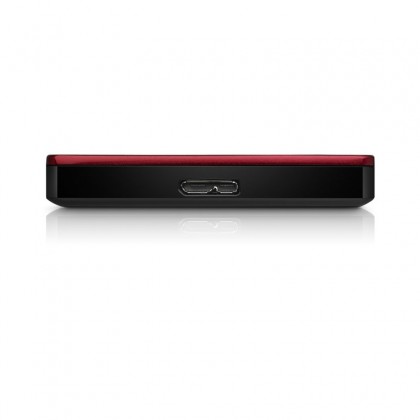 Seagate Backup Plus Slim 1TB Portable External Hard Drive with 200GB of Cloud Storage (Red)  