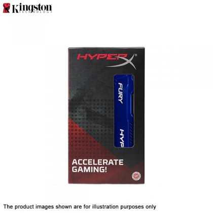 Kingston HyperX Fury 8GB 1866MHz DDR3 DIMM - BLUE