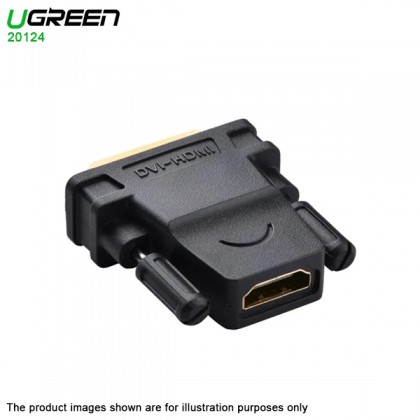 UGREEN DVI 24+1 DVI-D Male To HDMI Female Adapter for HDTV Plasma DVD and Projector