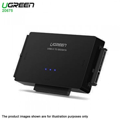 UGREEN (20675) USB 3.0 To Sata / IDE Converter For 2.5"/3.5" IDE SATA Hard Drives